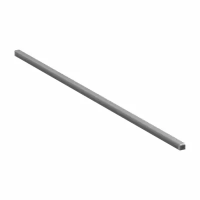 KHK GEARS Gear Rack: Square, Machined Ends, Module m 2, 1000 mm Lg. - Rectangular & Square Metric Gear Racks