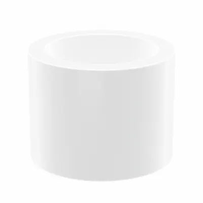 OILITE Sleeve Bearing: PTFE, 5/8 in Bore, 13/16 in OD, 5/8 in Overall Lg, White - Chemical- & Heat-Resistant Plastic Sleeve Bearings