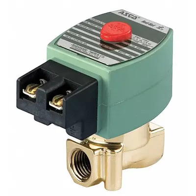 REDHAT Solenoid Valve: 2-Way, Normally Closed, 1/4 in Pipe Size, 24V AC, High Flow - 2-Way/2-Position, Normally Closed Solenoid Valves
