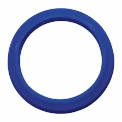 This dust ring is a replacement part for pallet jacks. It seals the mast or hydraulic cylinder to prevent dirt and debris from entering, helping maintain cleanliness and smooth operation of the lifting mechanism.