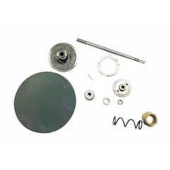 This repair kit provides replacement seals and internal components for servicing 1/2" SPENCE pressure regulators and control valves. It is used in plumbing and steam systems to restore proper sealing and regulation, minimizing downtime in industrial and commercial piping networks.