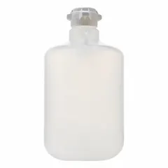 APPROVED VENDOR Round Plastic Carboy, Wide Mouth, 83 mm Screw Cap, Colorless