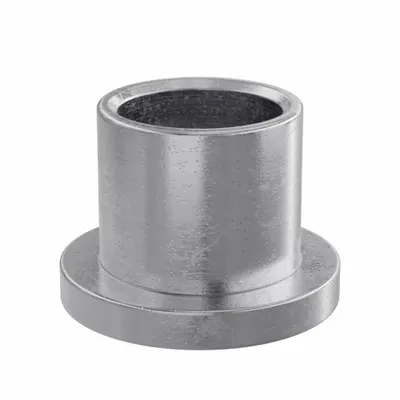 OILITE Flanged Sleeve Bearing: Iron-Copper, SAE 863, 1/2 in Bore, 5/8 in OD, 5/8 in Lg - Lubricated General Purpose Metallic Flanged Sleeve Bearings