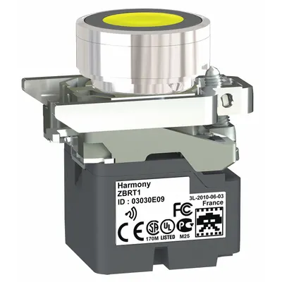 SCHNEIDER ELECTRIC Wireless Push Button Transmitter: 22 mm Panel Mounting Size - Non-Illuminated Panel-Mount Push Buttons with Transmitters