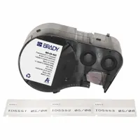 Combined Label and Ribbon Cartridge: Rectangle, 19/32 in x 1 5/8 in, Cryogenic Polyester, 200 Labels (MPN M5-95-492)