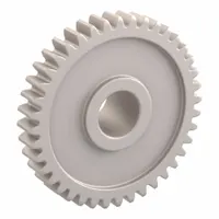 Spur Gear: Module m 0.5, 40 Teeth, 5 mm Bore Dia, Duracon, 20° Pressure Angle, Plain Bore (MPN DS0.5-40)