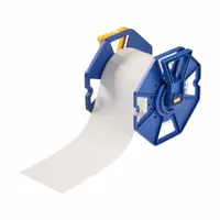 Pre-Cut Label Stock Roll: 5 in Label Ht, 3 1/2 in Label Wd, 5 in Roll Lg, White, 300 Labels per Roll (MPN J-371-7425J)