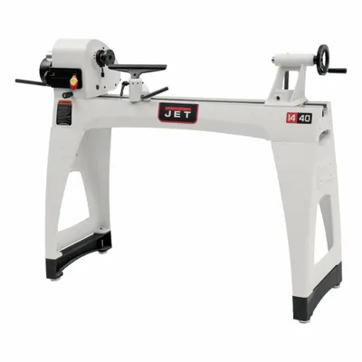 JET Wood Lathe: 14" x 40", EVS - Floor-Standing Variable-Speed Woodturning Lathes