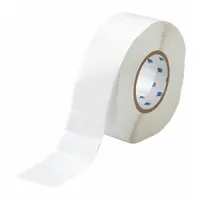 Wraparound Label: 2 1/4 in x 1 in, Vinyl, White (Matte), For 6 AWG to 0 AWG Wire Gauge (MPN THT-64-427-3)