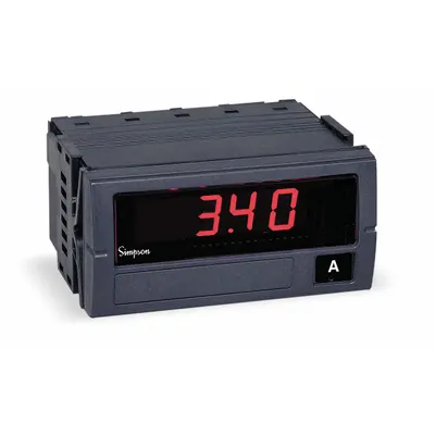 SIMPSON ELECTRIC Digital Panel Meter: 199.9 Display Span - Max, 120 V AC - Multi-Function Digital Panel Meters