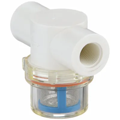 RON-VIK Inline Strainer: Nylon, 3/8 in, NPT, Mesh, 0.0117 in Screen Size - Nylon Inline Strainers