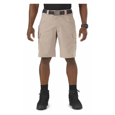 5.11 Tactical Shorts: Khaki, 42 in Waist, 11 in Inseam - Men's Tactical Cargo Shorts