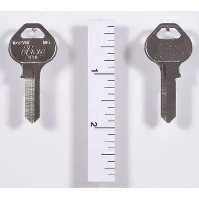 KABA ILCO Key Blank: Compatible with Master Locks, Key ID # M5, Brass - Door Lock Key Blanks