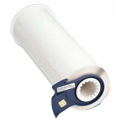 BRADY Continuous Label Stock: 10 in x 33 ft, Polyester, Green (Gloss) - Brady Thermal Transfer Continuous Label Rolls