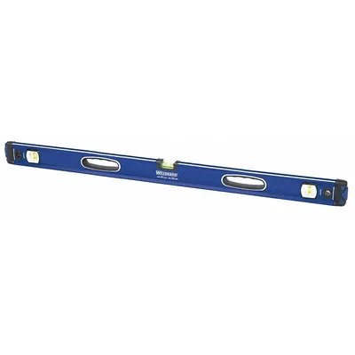 WESTWARD I-Beam Level: Level & Plumb, 48 in Overall Lg, Side Read Only - Standard I-Beam Levels