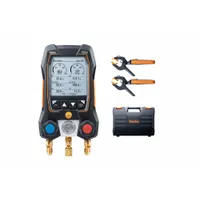 TESTO Manifold Gauge Set: 2 Valves, Series 550s, measureQuick/testo Smart (MPN 0564 5502 01)