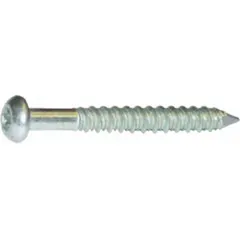 Hex-head screw anchor with drilling tip for fastening into concrete, brick, or block. Steel construction with Torx pan head, removable, and includes bit. Inch system, not graded. 100-pack.