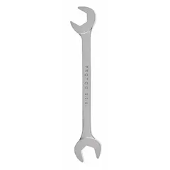Alloy steel construction with chrome finish. Features a 12 mm head size and 5 1/4 in overall length. Suitable for tightening or loosening 12 mm fasteners in industrial maintenance, assembly, and repair tasks.