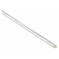 SEELYE Plastic Welding Rod: Polyurethane, Round, 1/8 in x 48 in, Off-White, 1 lb (MPN 900-11215)