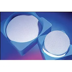 This TCLP grade acid treated testing filter is designed for laboratory filtration applications requiring chemical resistance and precise particle retention. With an 11 cm diameter, 0.42 mm thickness, and 0.7 µm pore size, it is suitable for sample preparation and air filtration in environmental and industrial testing.