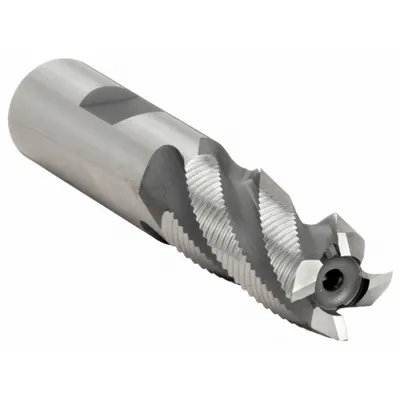 OSG Roughing End Mill: Cobalt, 4 Flute, Fine Pitch, 3/4" Mill Dia, 1-5/8" LOC - General Purpose Cobalt Roughing End Mills