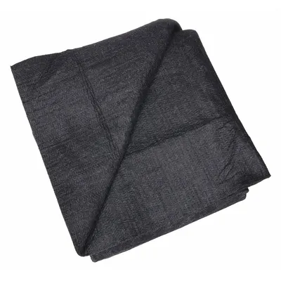 STEINER Welding Blanket: Carbon Fiber, 4 ft Wd, 6 ft Lg, Black - Heavy-Duty Carbonized-Fiber Welding Blankets