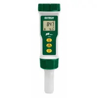 EXTECH pH Meter: pH, Meter, (2) 3V CR-2032 Button Batteries, Reagents Sold Separately (MPN PH90)