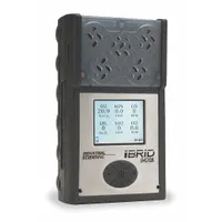 INDUSTRIAL SCIENTIFIC Multi-Gas Detector: IP64, INDUSTRIAL SCIENTIFIC MX6 iBrid, Lithium Ion, CO/H2S (MPN MX6-K123R211)