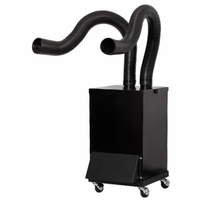 EXTRACT-ALL Source Capture Air Cleaning System: 350 cfm - Portable Welding Fume Extractors