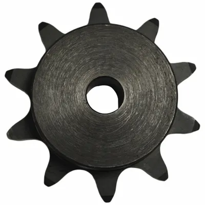 TSUBAKI Sprocket: C2040, 16 Teeth, One Side, 5/8 in Bore Dia, 2.613 in Pitch Dia - Size 2040 Plain-Bore Conveyor Roller Chain Sprockets