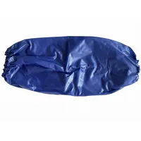 Protective Sleeves: 18 in Overall Lg, Welded Seam, Blue, 8 mil Thick, Vinyl, CONDOR, 1 PR