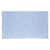 OEM Air Filter Pad: 15 in x 24 in x 3/8 in, Fiberglass, Blue/White (MPN 1W633)