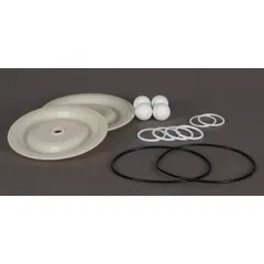 This fluid-end repair kit is designed for rebuilding the fluid end of high-pressure diaphragm pumps. It includes Hytrel seals and components to restore sealing and pressure performance. Typical applications include industrial cleaning, water jetting, and process systems.