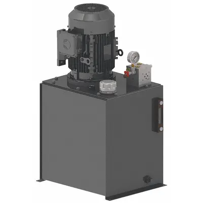 MONARCH Hydraulic Power Unit: 5 gpm, 1,400 psi Max. Pressure, 5 hp - Standard AC Hydraulic Power Units