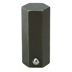 Insert for impact bit sockets with 5/8 in tip size, 3/4 in drive size, and 1 3/16 in overall length. Used for driving SAE fasteners in industrial maintenance, assembly, and repair tasks.
