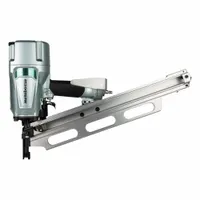 METABO HPT Air Nail Gun: Framing, 21°, Plastic, 3/8 in NPT, Bump/Sequential, Strip Collation (MPN NR83A5(S1)M)