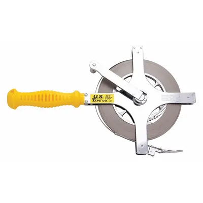 US TAPE Derrick Tape Measure: 100 ft, Ring Tip, Dark Liquids/Light Liquids, Steel - Liquid Remaining (Innage) Gauging Tapes