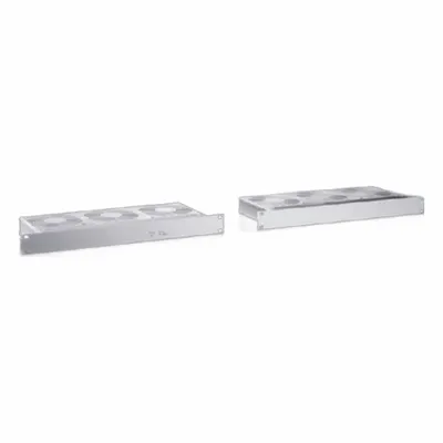 RITTAL Air Distribution Fan Tray, 115/230V AC, Roof Mount, 1 3/4 in Ht - Equipment Rack Cooling Fan Tray