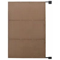 APPROVED VENDOR Pegboard Swing Panel: Round, 9/32 in Peg Hole Size, 72 in x 48 in x 1/4 in, Hardwood
