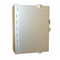 This HAMMOND stainless steel enclosure measures 36 x 30 x 16 inches and is rated NEMA 12/13/3R/4/4X for protection against dust, water, and corrosion. It includes an inner panel and uses clamp closure. No knockouts are provided. Suitable for housing electrical controls and instrumentation in indoor or outdoor industrial environments