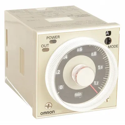OMRON Multi-Function Time Delay Relay: Surface Relay Mounting - Panel-Mounted Relays