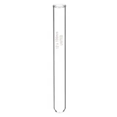 APPROVED VENDOR Test Tube, 15 mL, 15 mm Dia, 125 mm Ht, Colorless, Round Bottom, MPN TT9820-D
