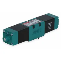 Solenoid Air Control Valve: Four-Way / Three-Position, Double Solenoid, Internal Pilot/Remote Pilot (MPN 152SS500K000030)