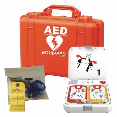 STRYKER PHYSIO-CONTROL AED Value Package: LIFEPAK CR2, Rugged Case, Semi-Auto Mode - Physio Control AEDs