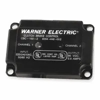 WARNER ELECTRIC Clutch/Brake Control: Clutch/Brake Control, 3.33 in Overall Lg, 2.19 in Overall Wd (MPN CBC-150-2)