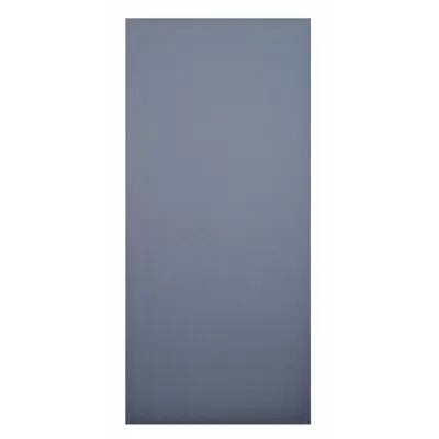 ASI GLOBAL PARTITIONS Partition Panel: Plastic Polymer, Pebble, Black, 55 in Ht, 55 in Wd - Panels & Panel Posts for Bathroom Partitions