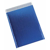 Bubble Mailers,13x17.5",Blue,PK100: 13 in Usable Wd, 17 1/2 in Usable Lg, 13 in Outside Wd, 100 PK (MPN GBM1317B)