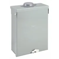 Load Center: 100 A Amps, 120/240V AC, 6 Spaces, 10kA, 6 Max. No. of Tandem Breakers, Surface Cover (MPN QO612L100RB)