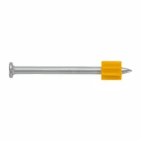 DEWALT Pin Drive Anchor: 2 1/4 in Overall Lg, 0.3 in Head Dia., 9/64 in Shank Dia., 100 PK (MPN 50040-PWR)