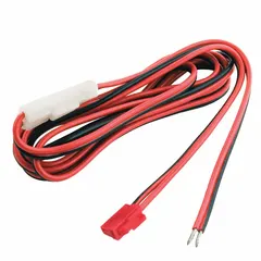 DC power cord for ICOM F5062, F5062D, F6062, and F6062D series radios. Connects the radio to a DC power source for continuous operation in communication systems.
